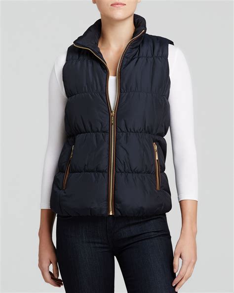 michael kors wool vest|michael kors puffer vest women's.